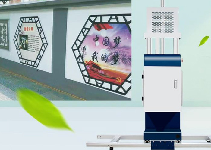 Dx-10 Mural εκτυπωτής 720X2280DPI τοίχων μελανιού κεφαλών εκτύπωσης CMYK