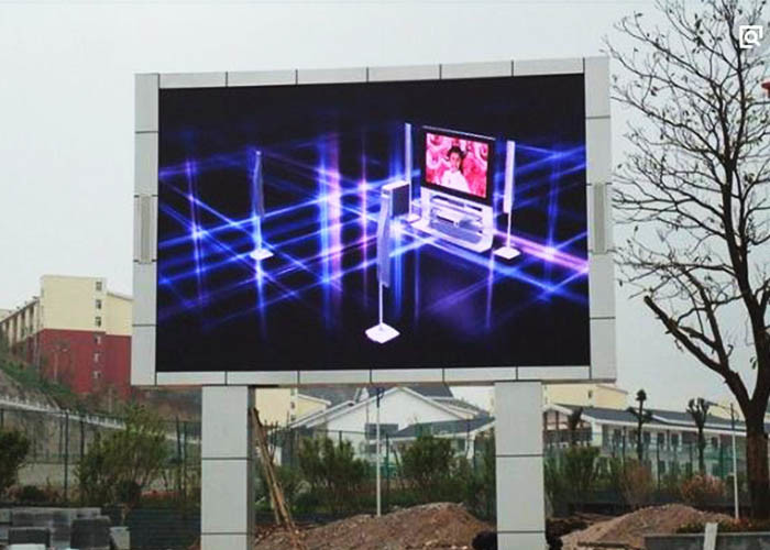 Υψηλή υπαίθρια διαφήμιση οδηγημένη οθόνη φωτεινότητας με την αδιάβροχη επιτροπή 960x960mm